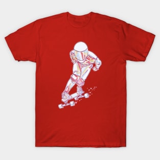 Playing skateboard T-Shirt